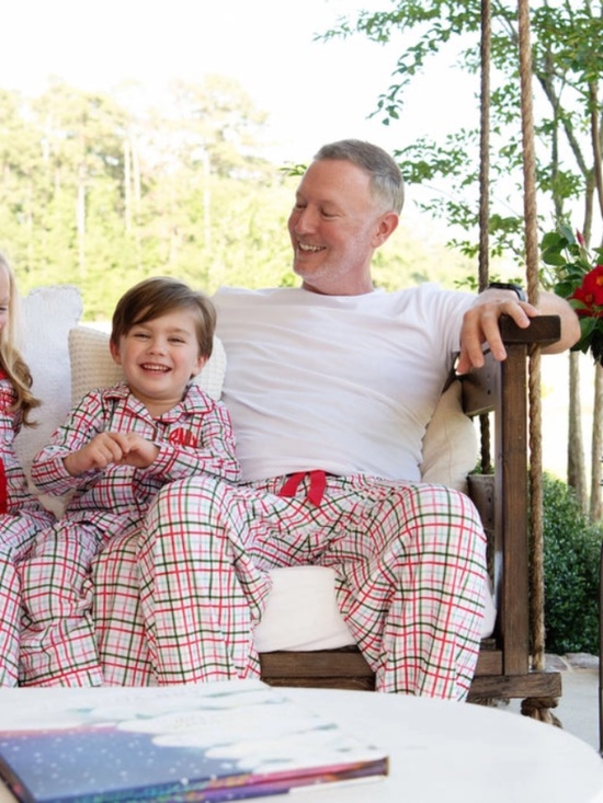 Cecil & Lou Kids Holiday Pajama Set – Red & Green Plaid, Size 3, NWT - Picture 4 of 5